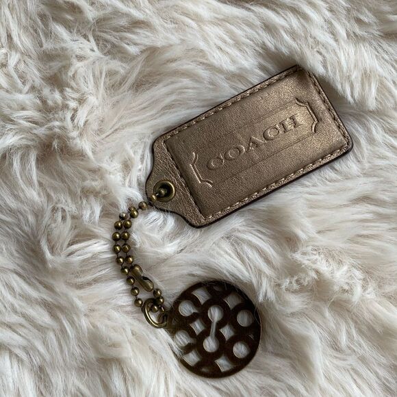 Coach mini key chain - Picture 1 of 3